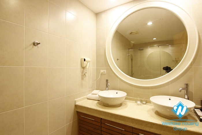 A big 3 bedrooms apartment for rent in Pacific Ly Thuong Kiet st, Hoan Kiem District